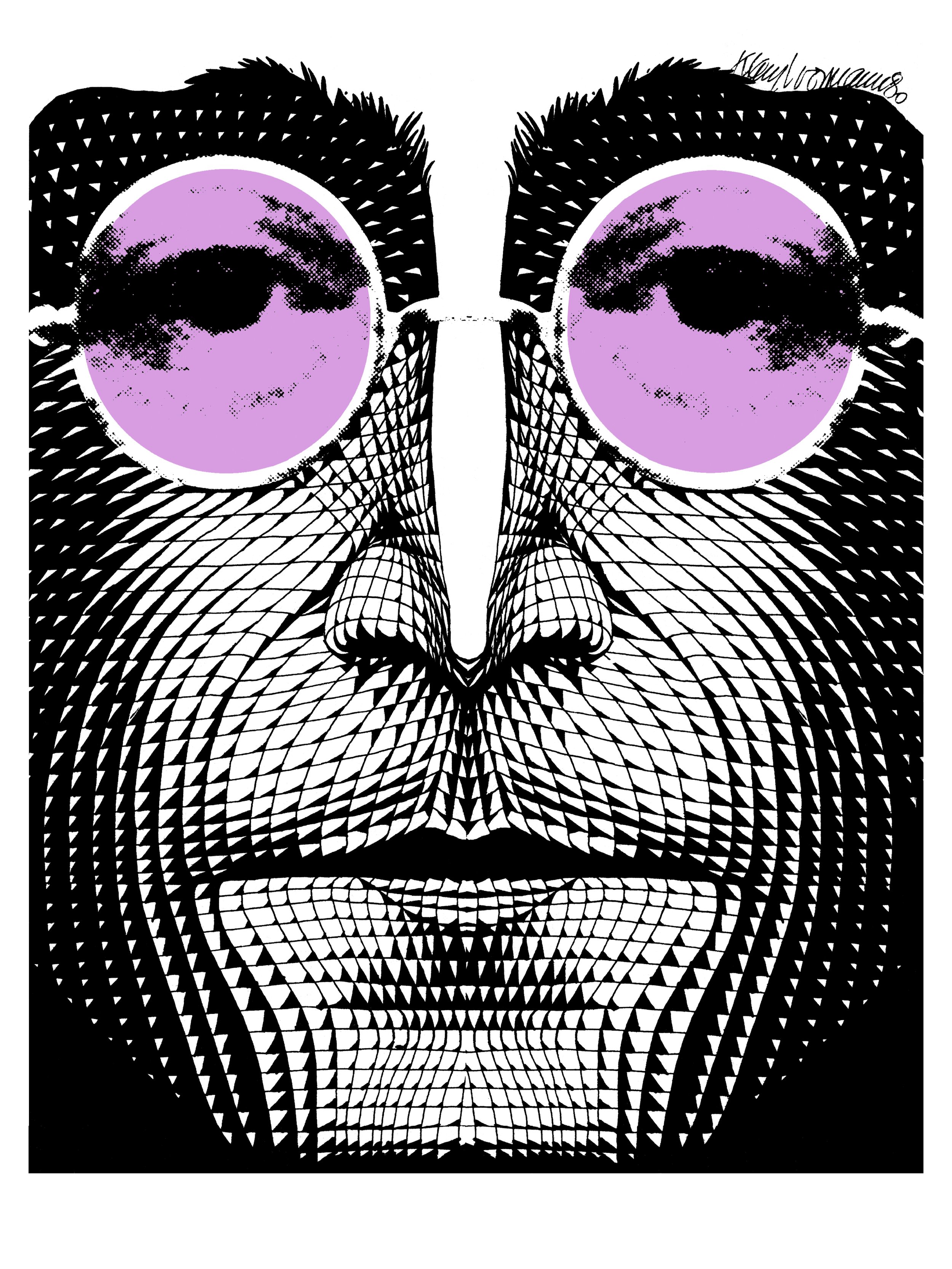 John Lennon by Klaus Voormann — The Waverly Press